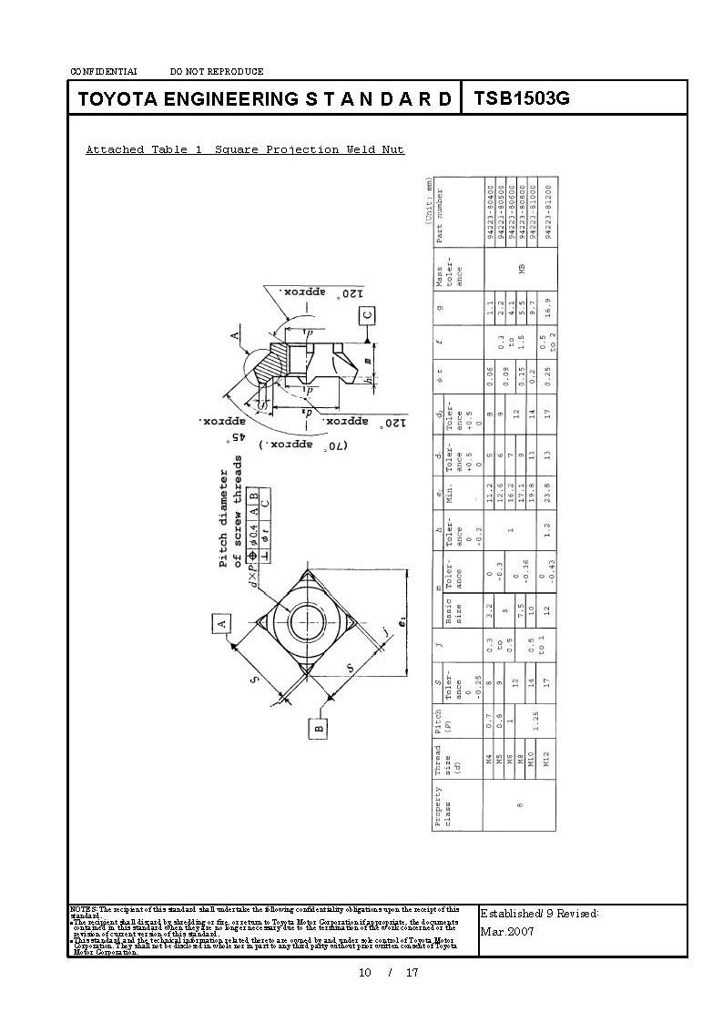 TOYOTA TSB1503G Projection Square Weld Nut Drawing and Dimensions.jpg