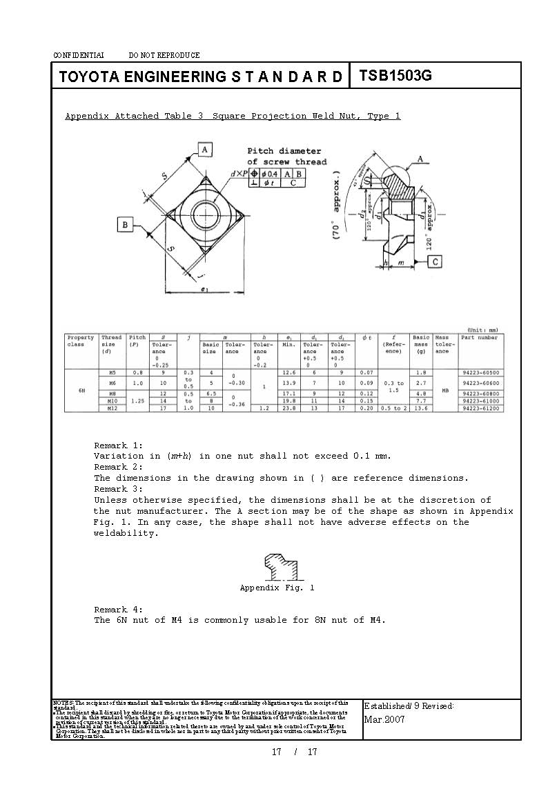 TOYOTA TSB1503G Projection Square Weld Nut Drawing and Dimensions.jpg